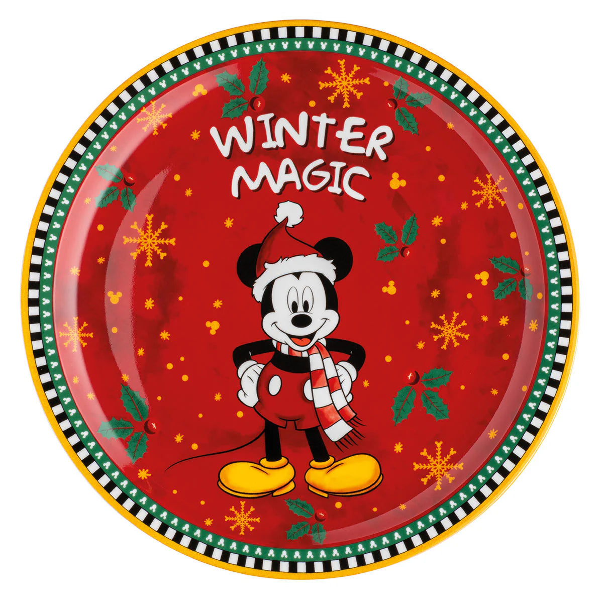 Egan - Piatto panettone Winter Magic Mickey Mouse d 31