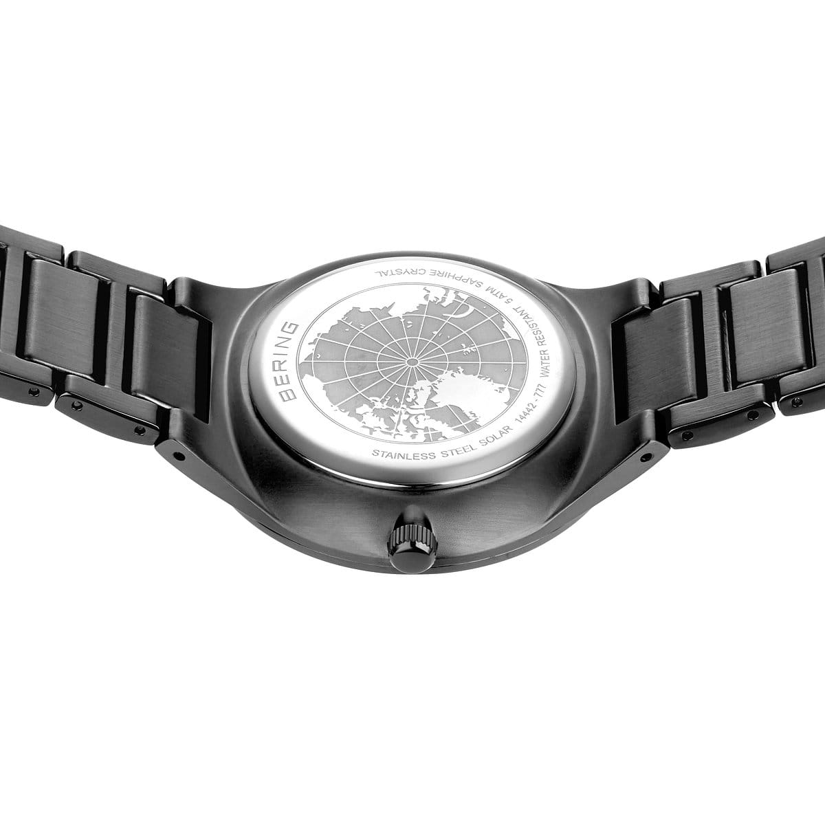 Bering Solar Grigio Spazzolato Orologio 14442-777