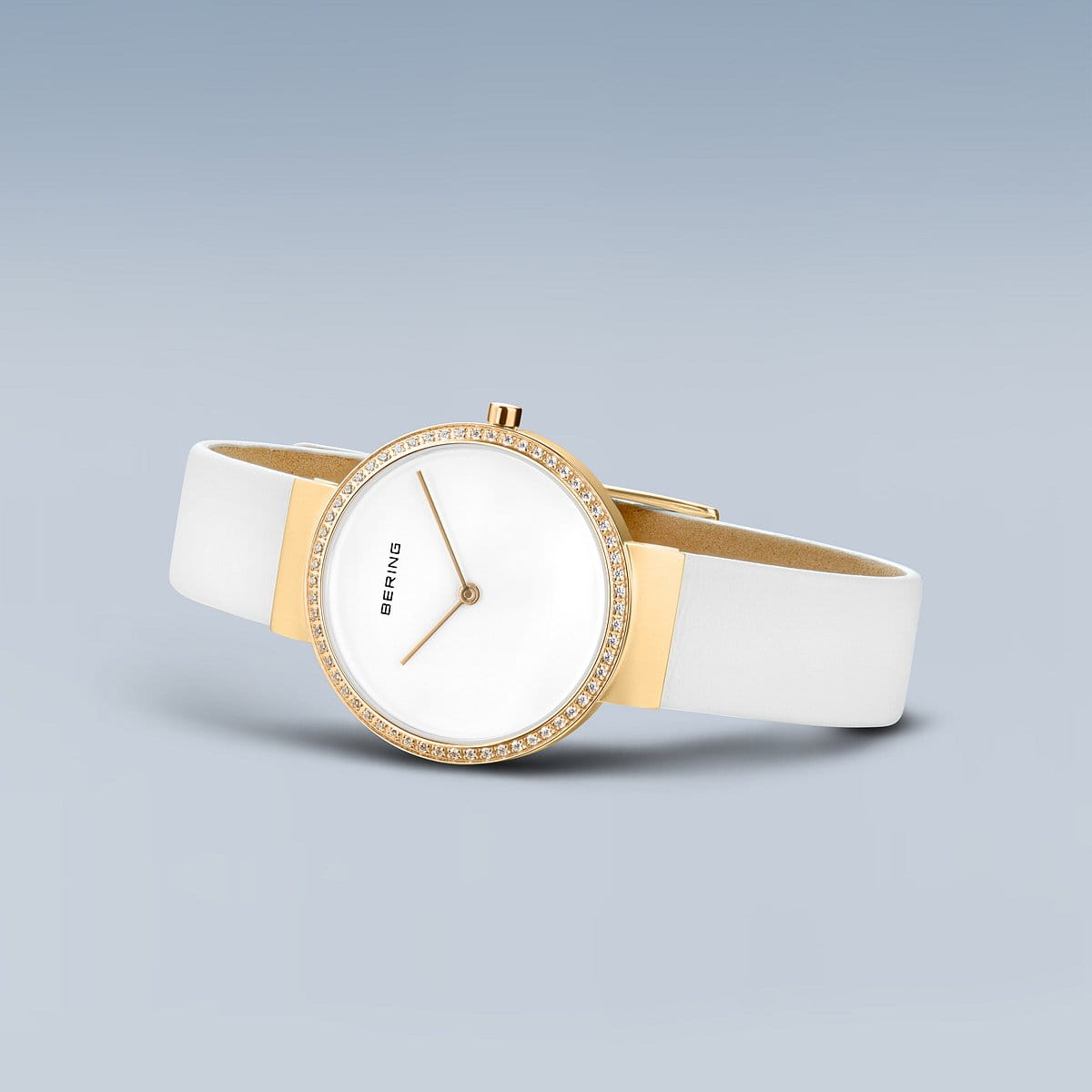 Bering Classic Bianco Oro Orologio 14531-630