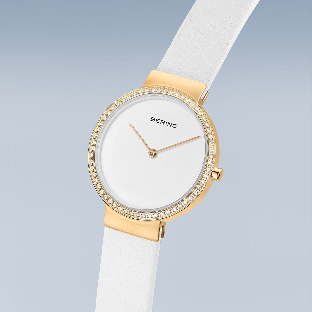 Bering Classic Bianco Oro Orologio 14531-630