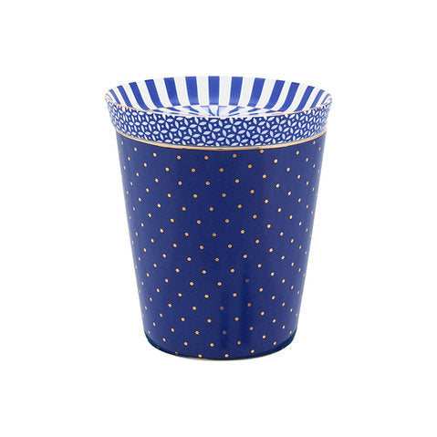 Pip Studio - tazza senza manico Dots e Mini Piatto Blu in porcellana - Mugs & Match 230 ml