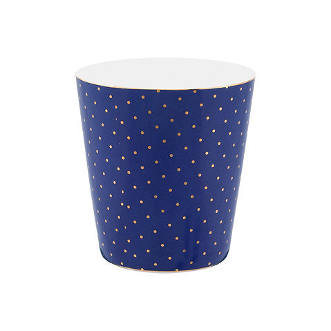 Pip Studio - tazza senza manico Dots e Mini Piatto Blu in porcellana - Mugs & Match 230 ml