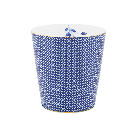 Pip Studio - Mug senza Manico Tiles e Mini Piatto Blu in porcellana - Mugs & Match 230 ml