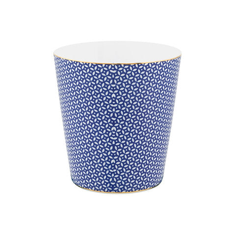Pip Studio - Mug senza Manico Tiles e Mini Piatto Blu in porcellana - Mugs & Match 230 ml