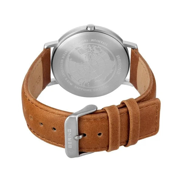 Bering Titanium Argento Spazzolato 18640-567