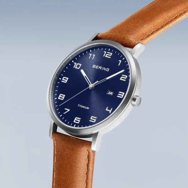 Bering Titanium Argento Spazzolato 18640-567