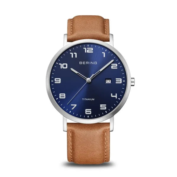 Bering Titanium Argento Spazzolato 18640-567