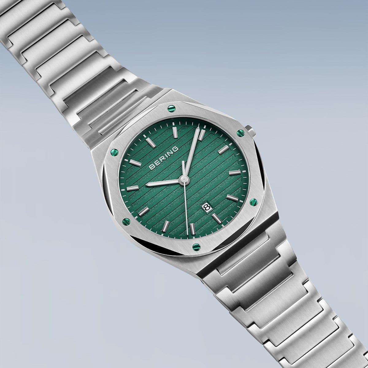 Bering Argento Spazzolato Orologio 19742-708