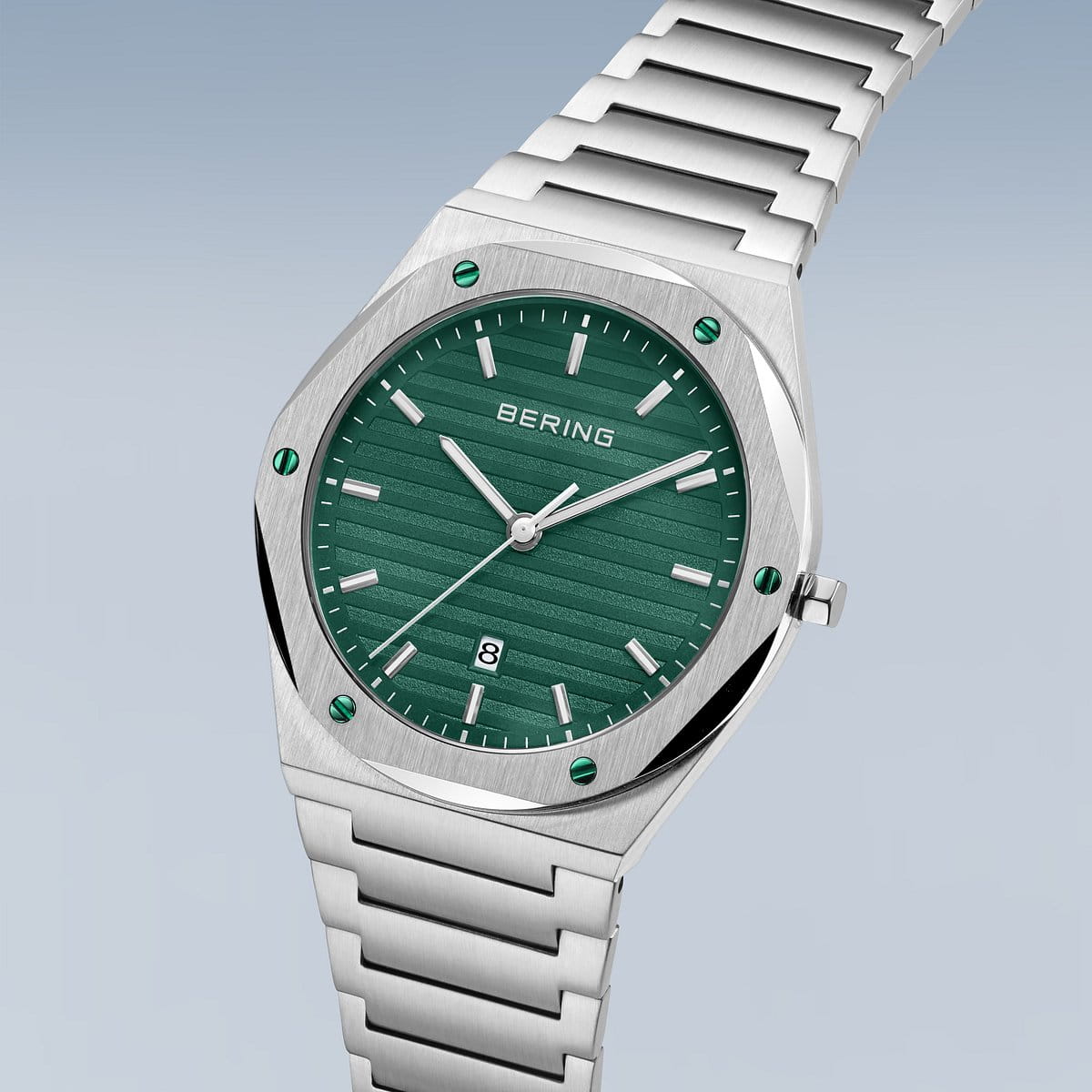 Bering Argento Spazzolato Orologio 19742-708