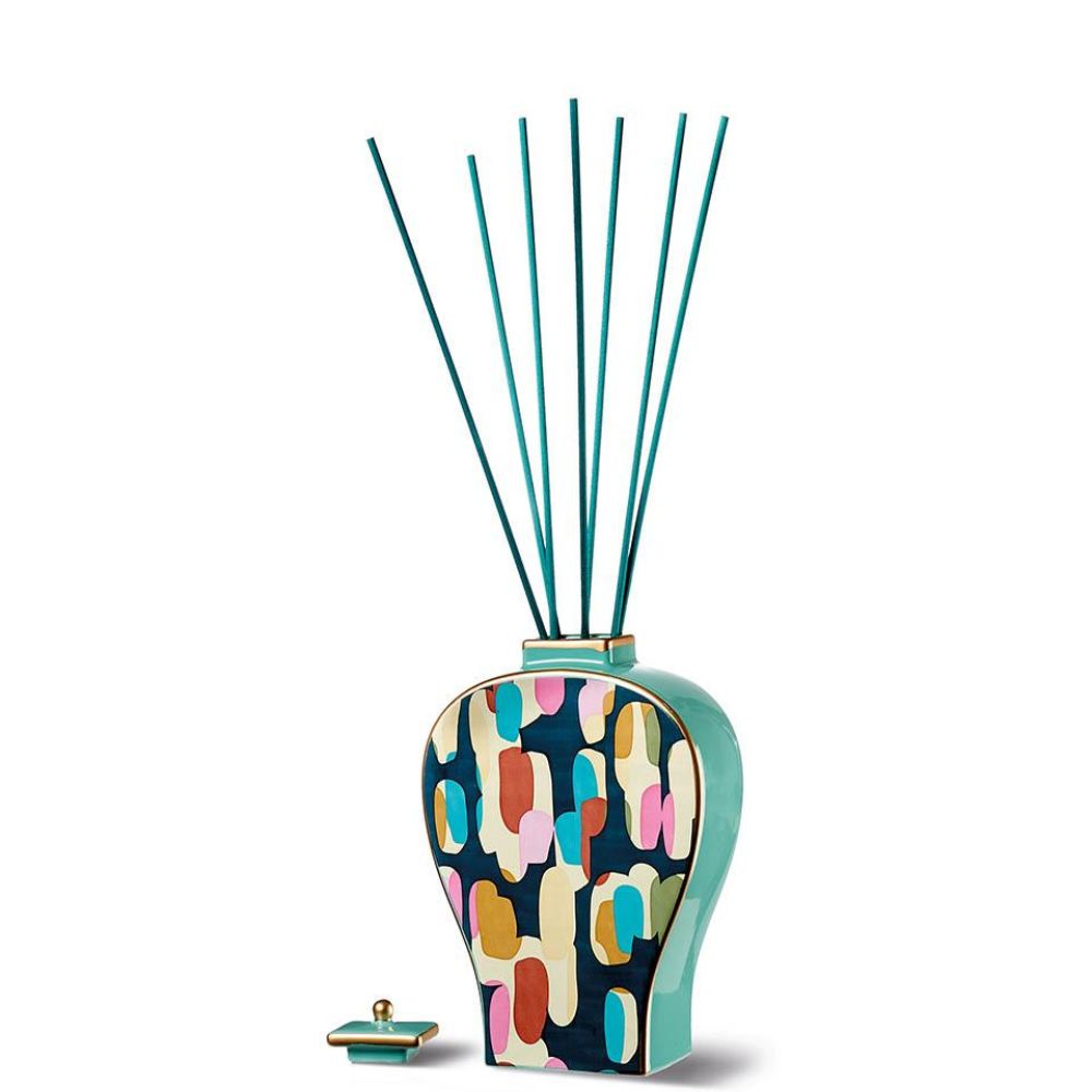 L'oca nera - diffusore ambiente in ceramica 13cm x 5.5cm x 20cmh 0.7L