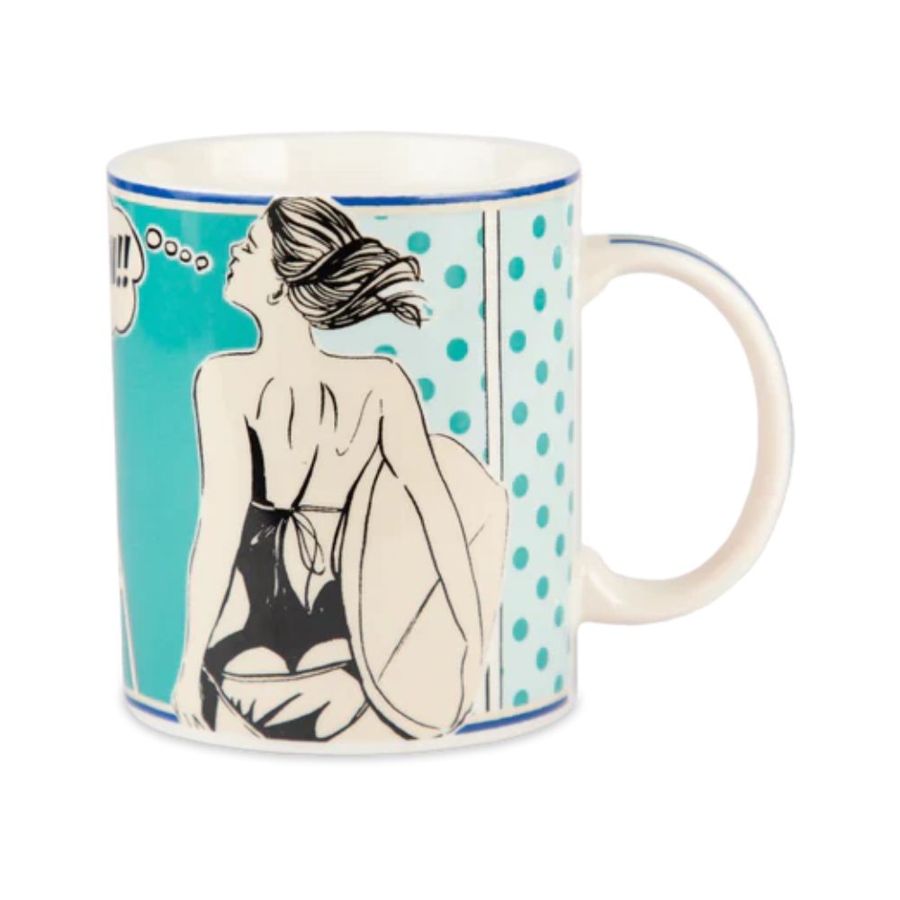 Baci Milano - Tazza in Porcellana Gulp Turchese