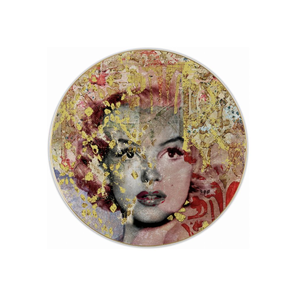 Baci Milano - Piatto Frutta in Porcellana Marilyn 21cm