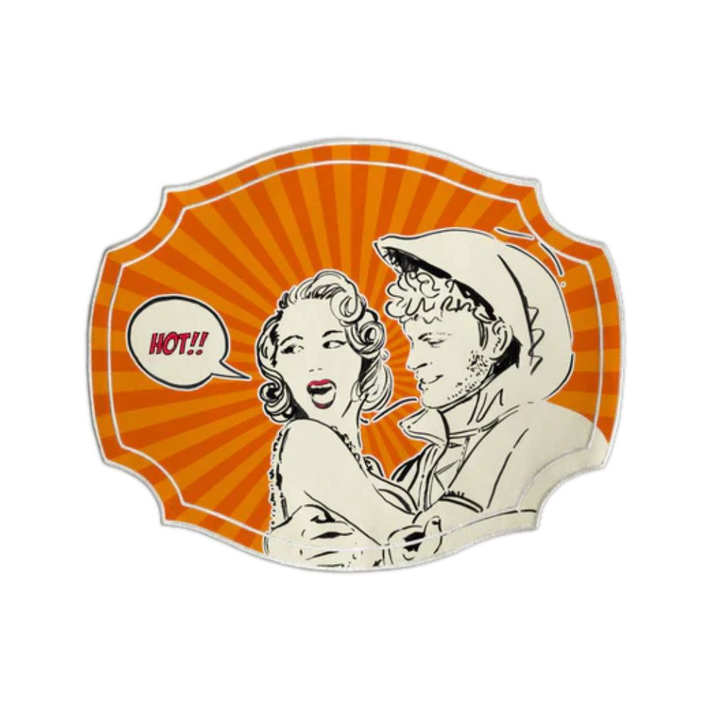 Baci Milano - Tovaglietta Americana in Cotone Gulp Arancio 47x38cm