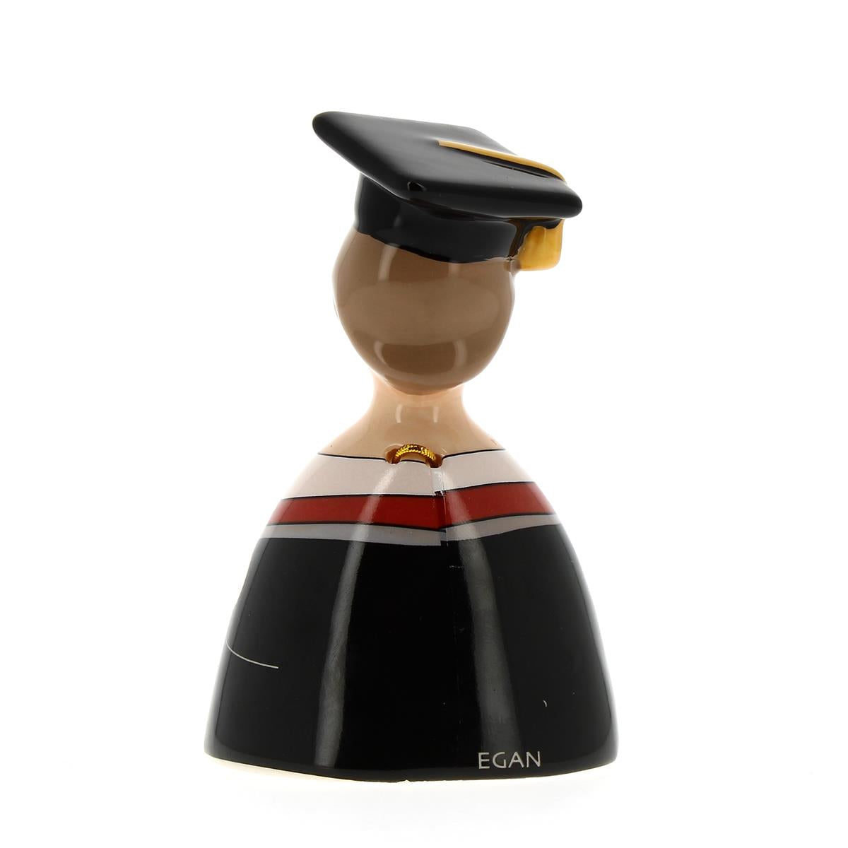 Egan - Campanella in ceramica Laureato 6x9cm Idea Regalo Laurea