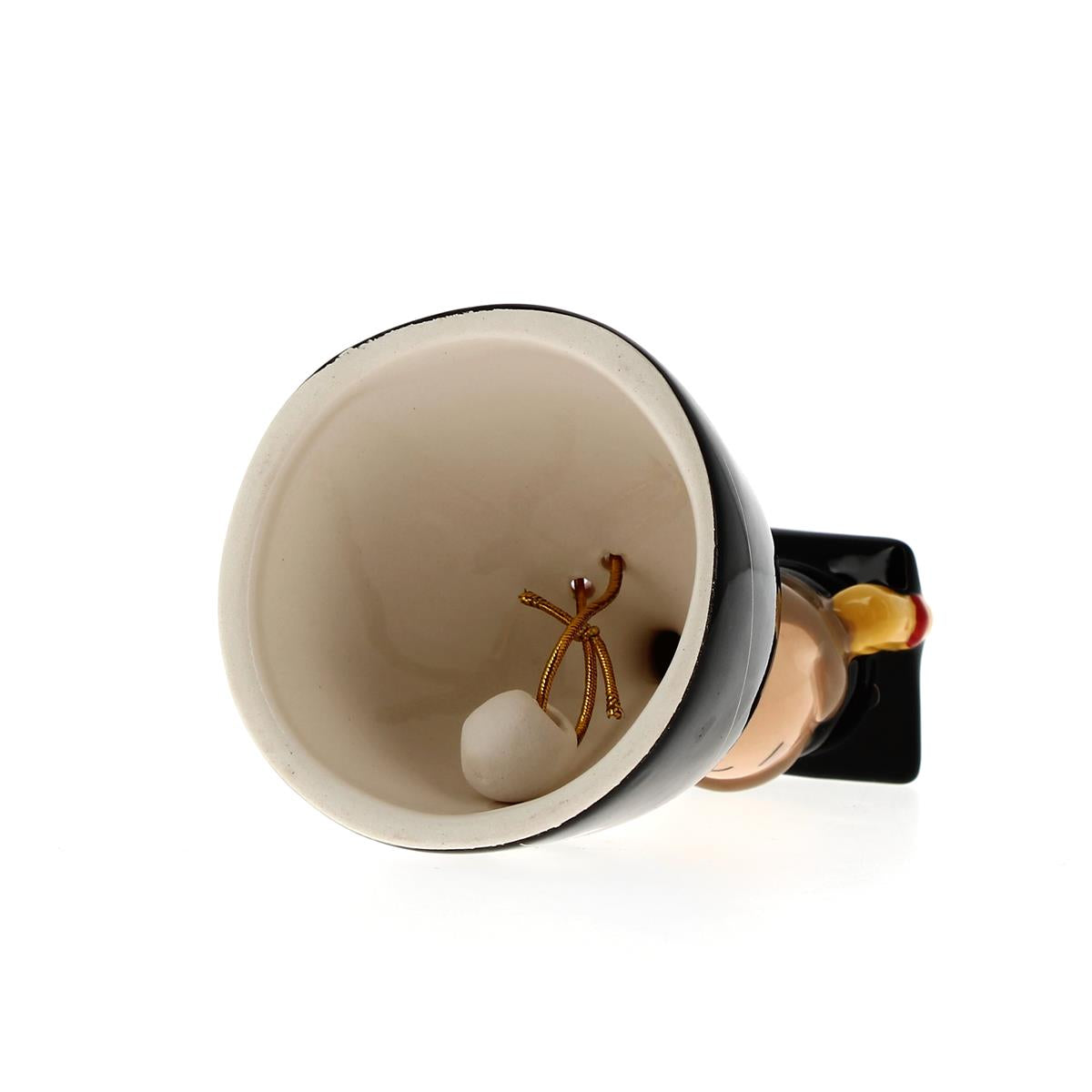 Egan - Campanella in ceramica Laureato 6x9cm Idea Regalo Laurea