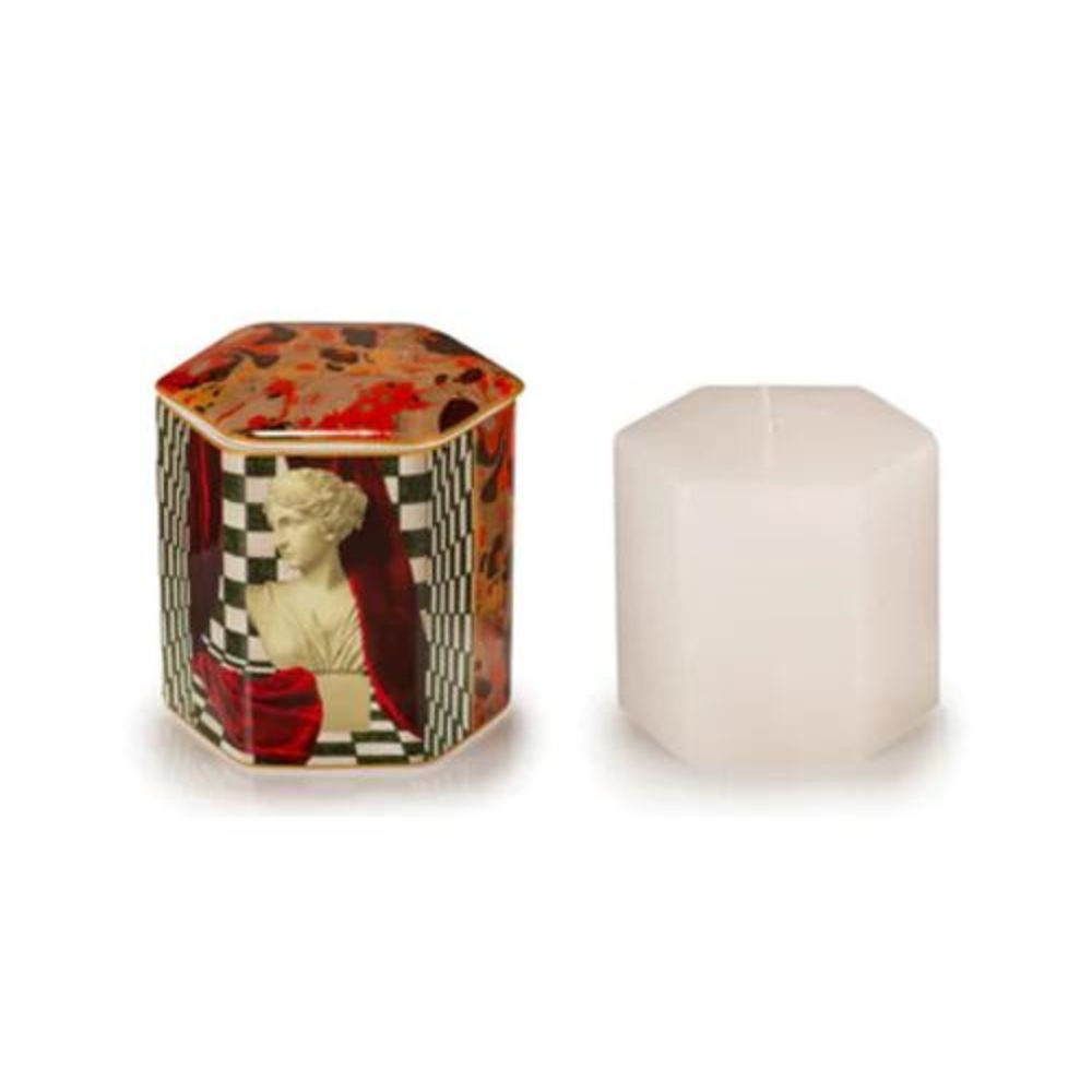 Palais Royal - Portacandela Esagonale in Porcellana Bellimbusti 10cm