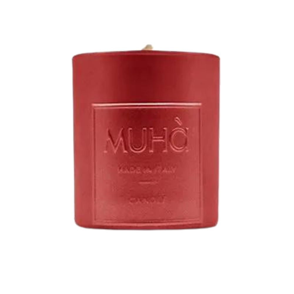 Muhà - candela profumata rossa arancio e cannella 90g