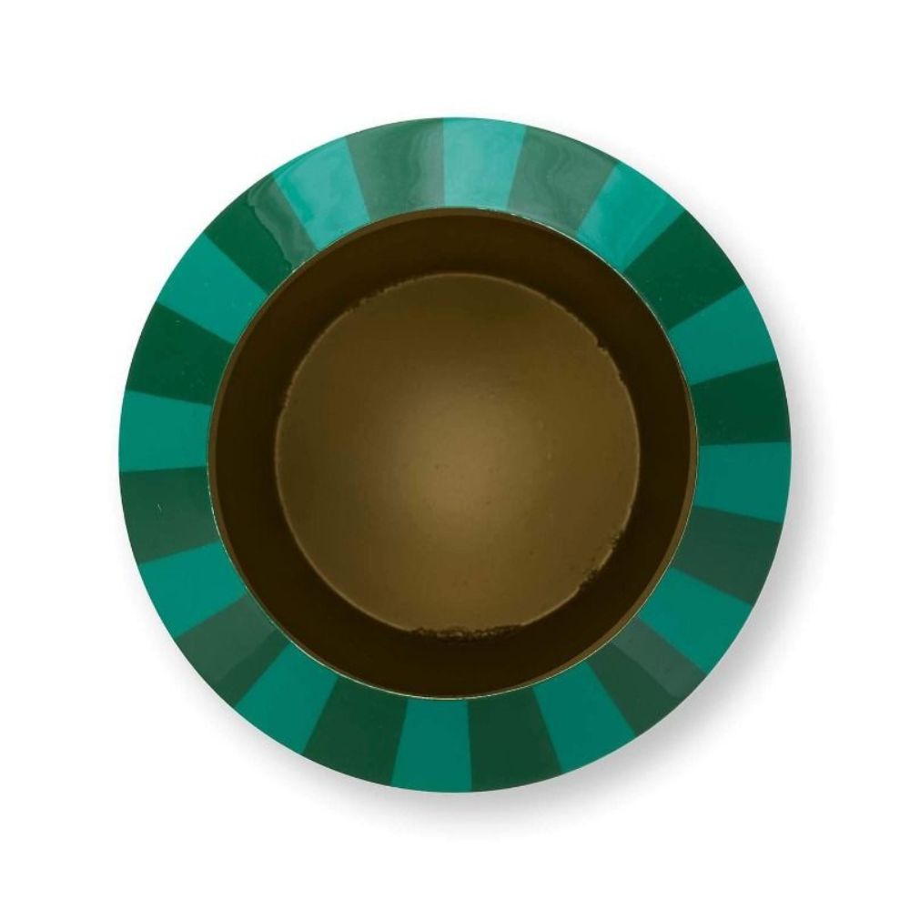 Pip Studio - vaso verde in metallo 29 cm