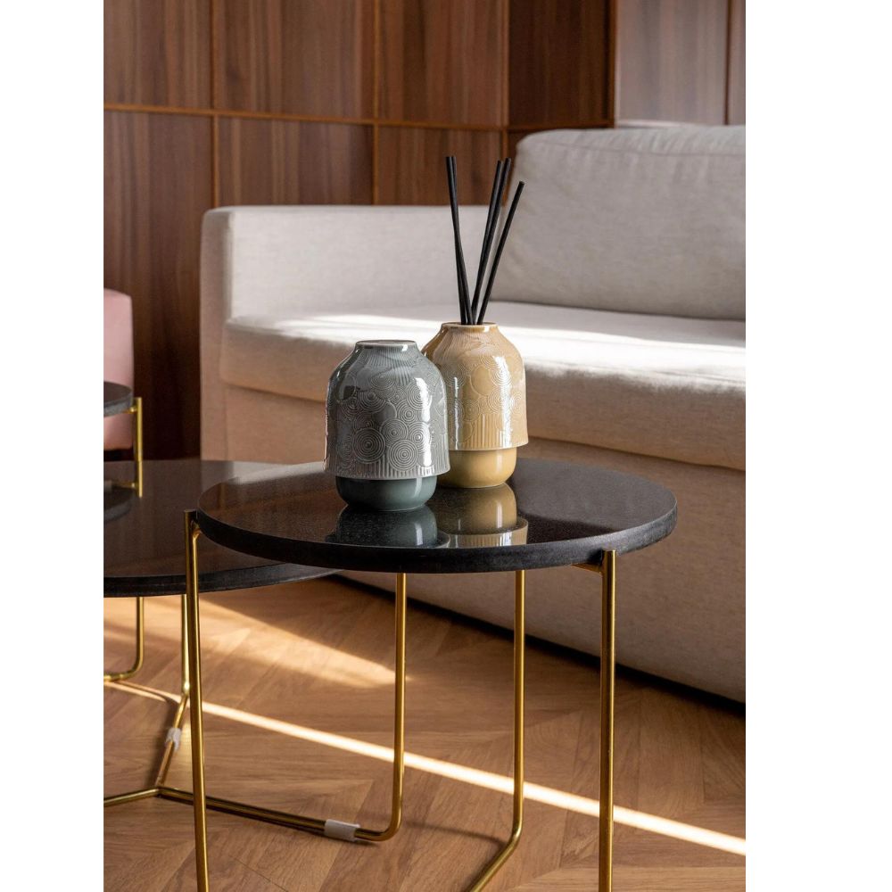 Lladrò - candela profumata campanella moonlight arancia, ananas, ambra e vaniglia 320g