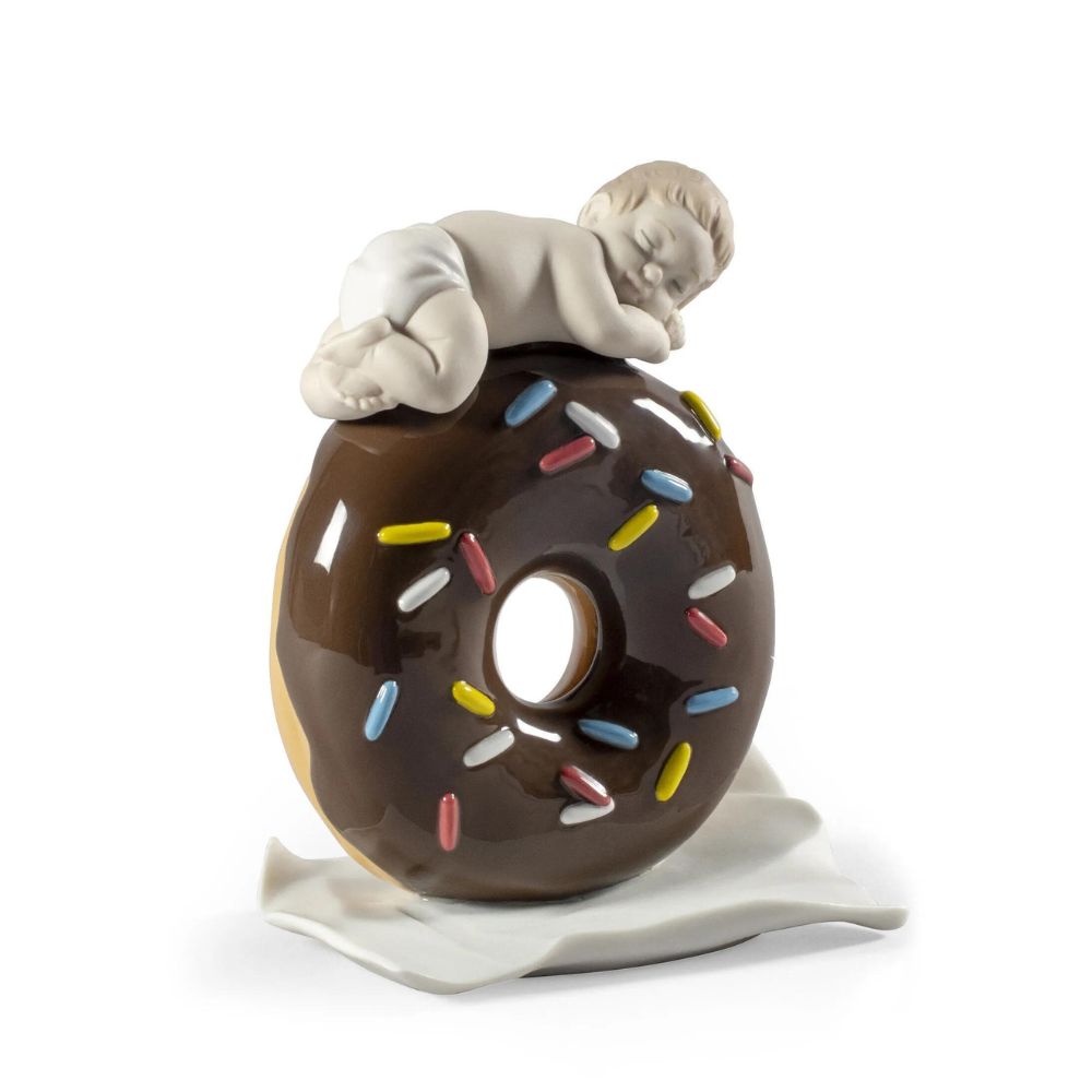 Lladrò - scultura figura mio dolce amore bambino 13cm