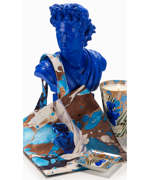 Palais Royal - Svuotatasche quadrato in Porcellana Bellimbusti 14x14cm