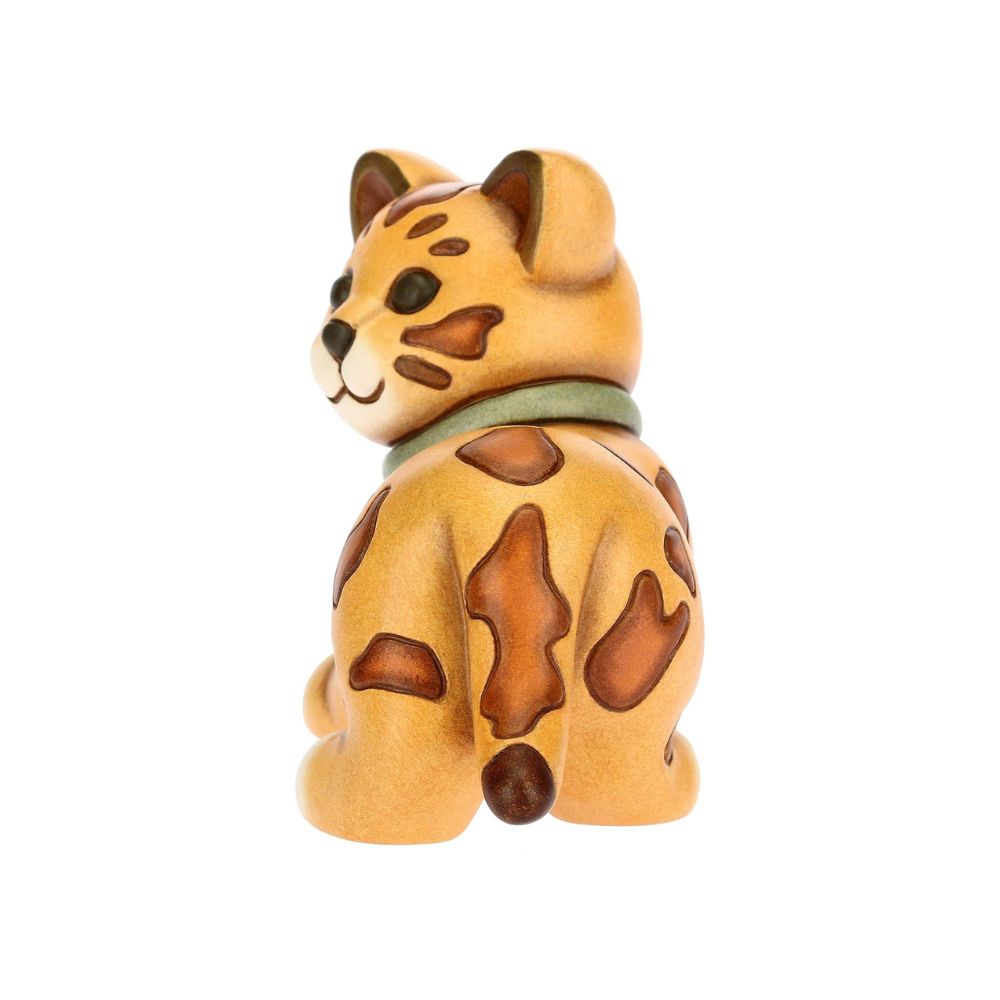 Thun - gatto bengala in ceramica 11cm - Senza Scatolo