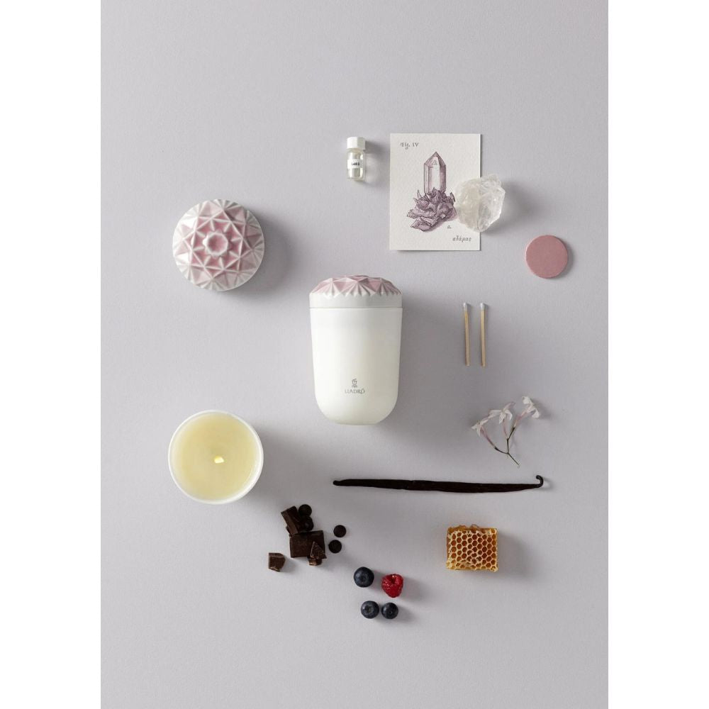 Lladrò - candela profumata echi della natura vaniglia, miele e frutti rossi 200g