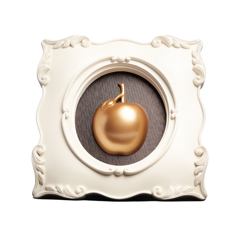 Blogo Firenze - frame quadro decorativo Apple Gold 19,5 cm x 25 cm