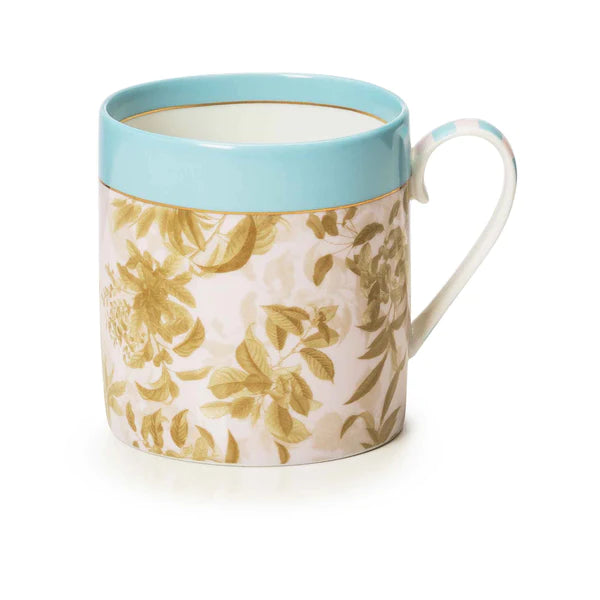 Palais Royal - Tazza Mug Portofino in Ceramica Bordo Turchese