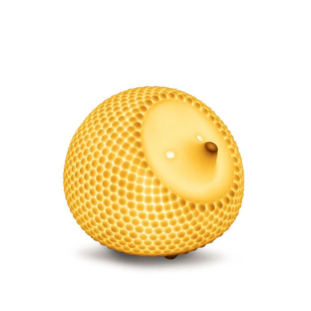 Lladrò - lampada da tavolo riccio ricaricabile 13cm