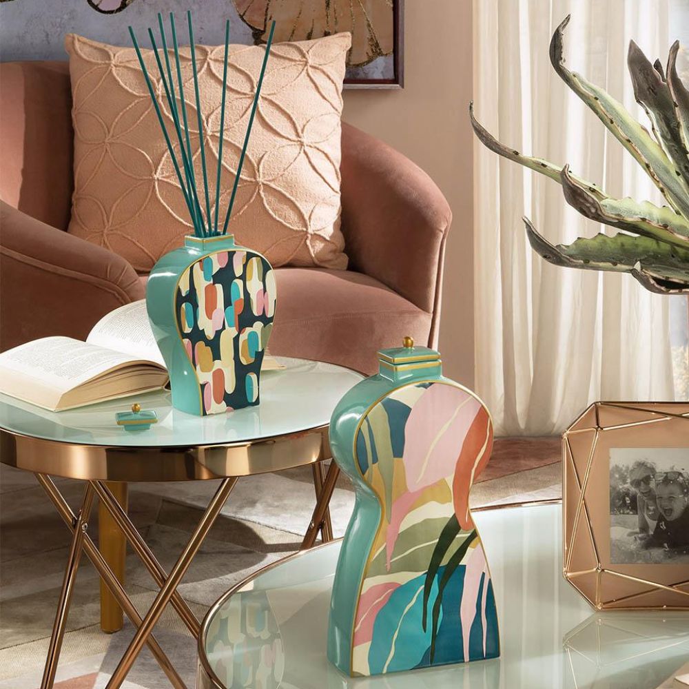 L'oca nera - diffusore ambiente in ceramica 13cm x 5.5cm x 20cmh 0.7L