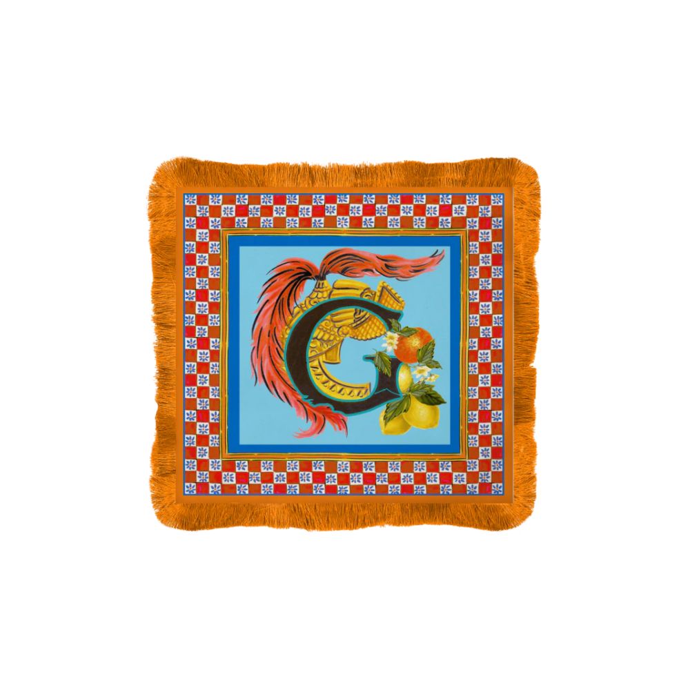 Baci Milano - Tovaglietta Americana linea Ortigia alfabeto 45x45cm