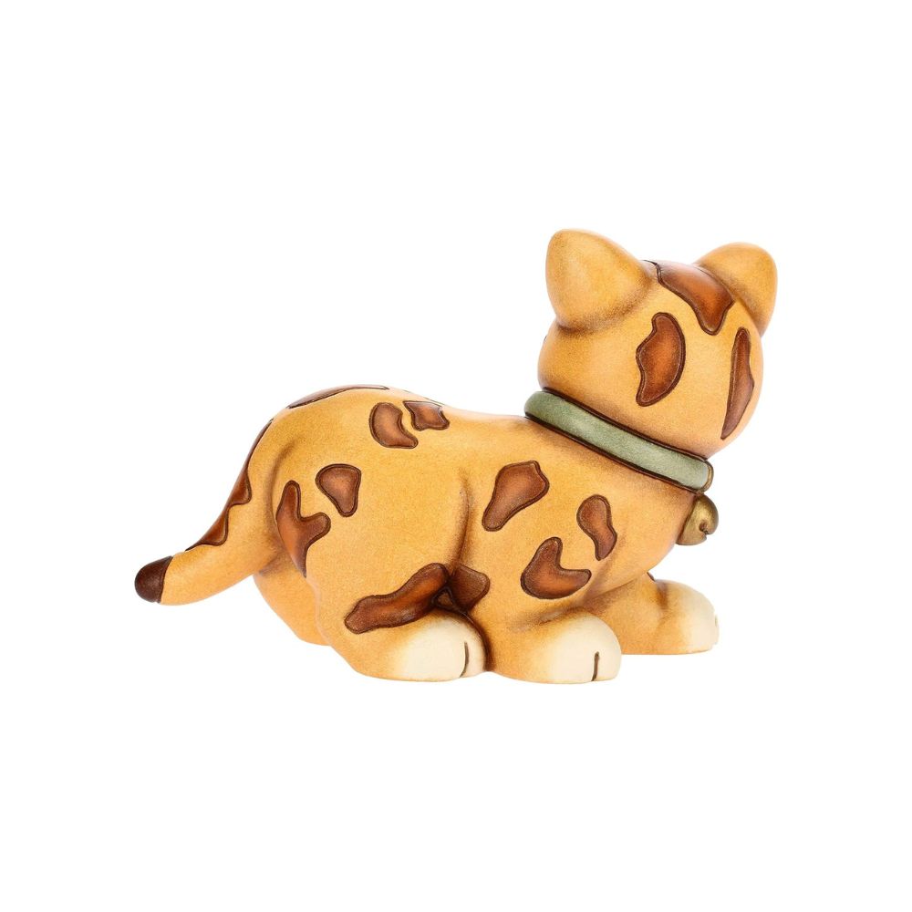 Thun - gatto bengala in ceramica 11cm - Senza Scatolo