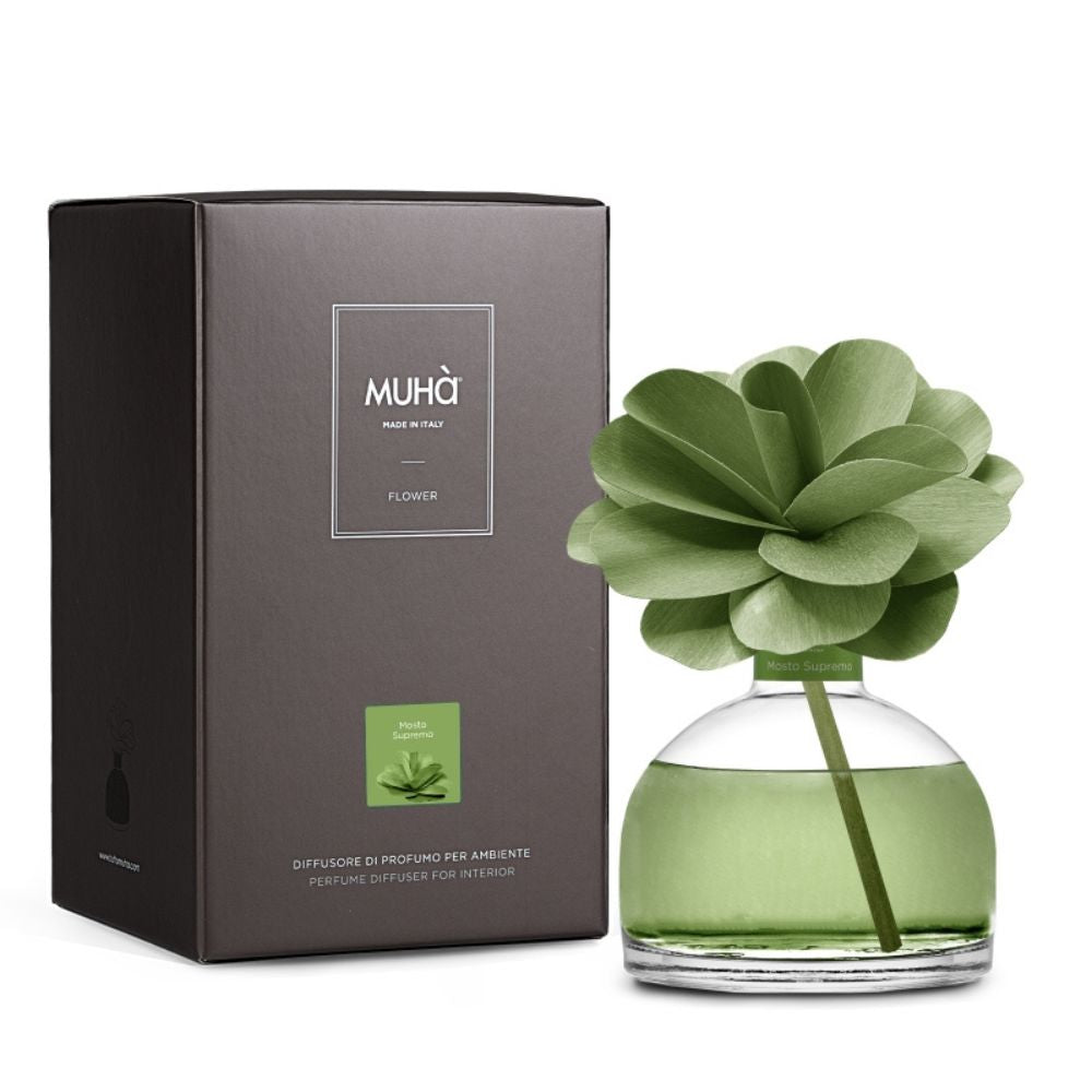 Muhà - profumatore d'ambiente flower diffuser - mosto supremo 200ml