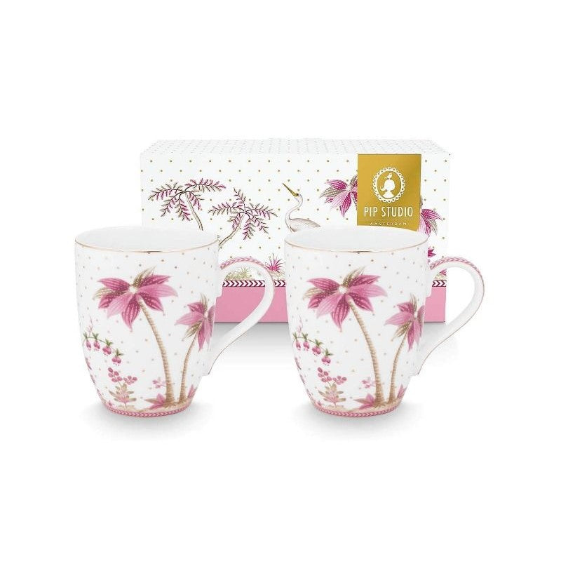 Pip Studio - set da 2 tazze in porcellana jolie 350ml