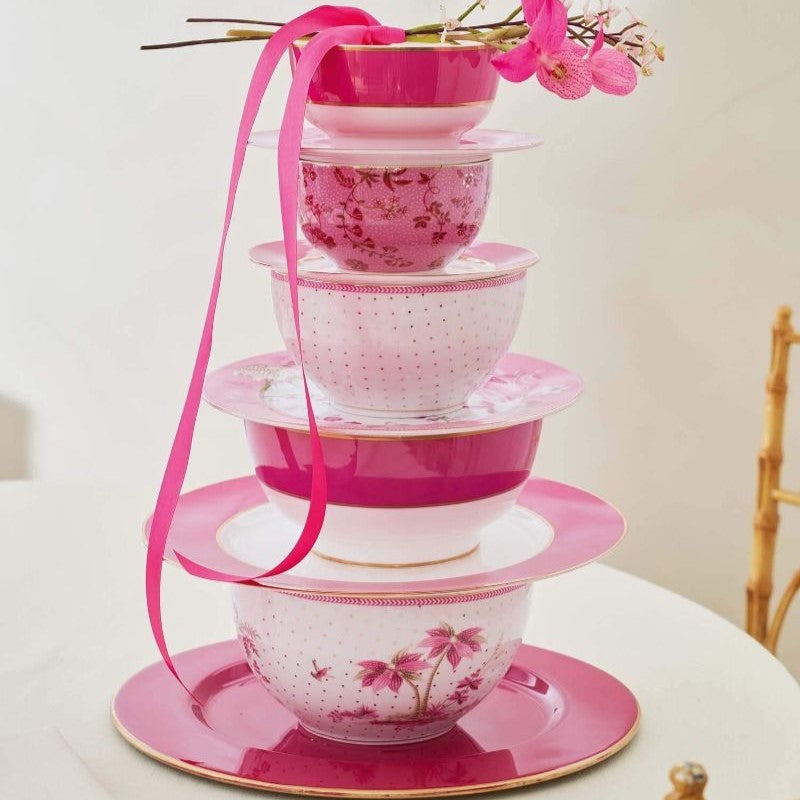 Pip Studio - Ciotola Jolie Dots Oro Rosa 18cm