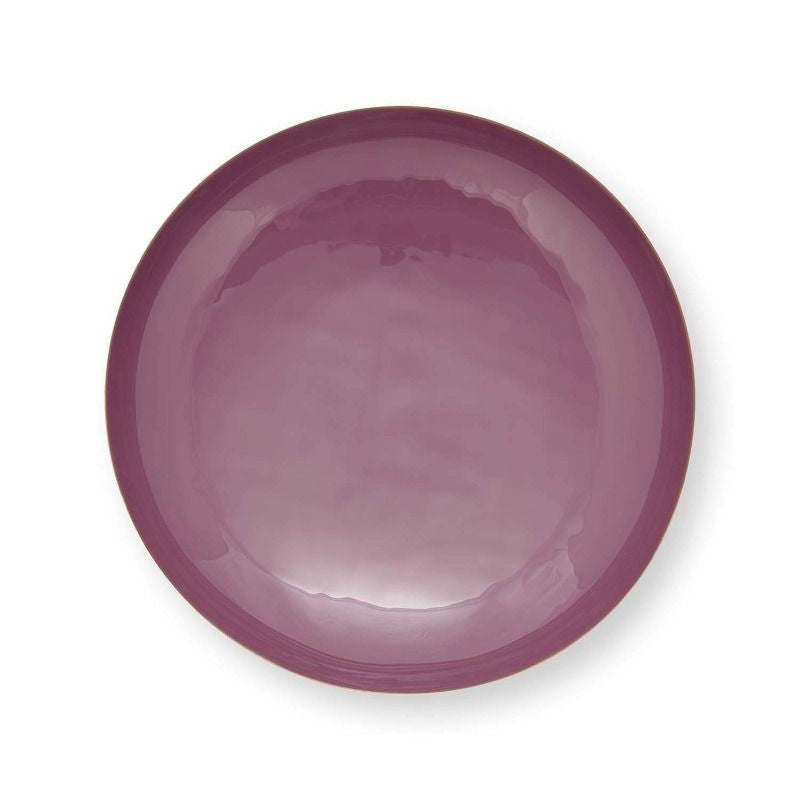 Pip Studio - Vassoio basso in metallo lilla 12,5 cm