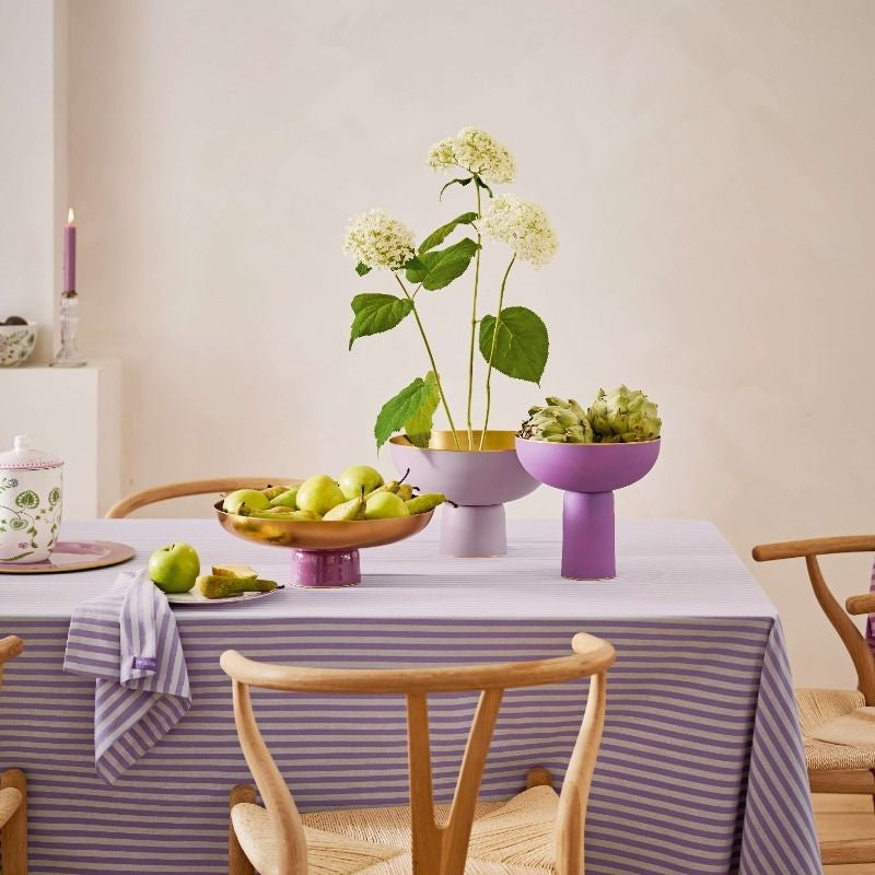 Pip Studio - Vassoio basso in metallo lilla 12,5 cm