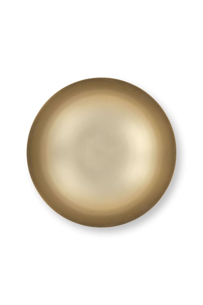 Pip Studio - vaso alto in metallo verde 30cm