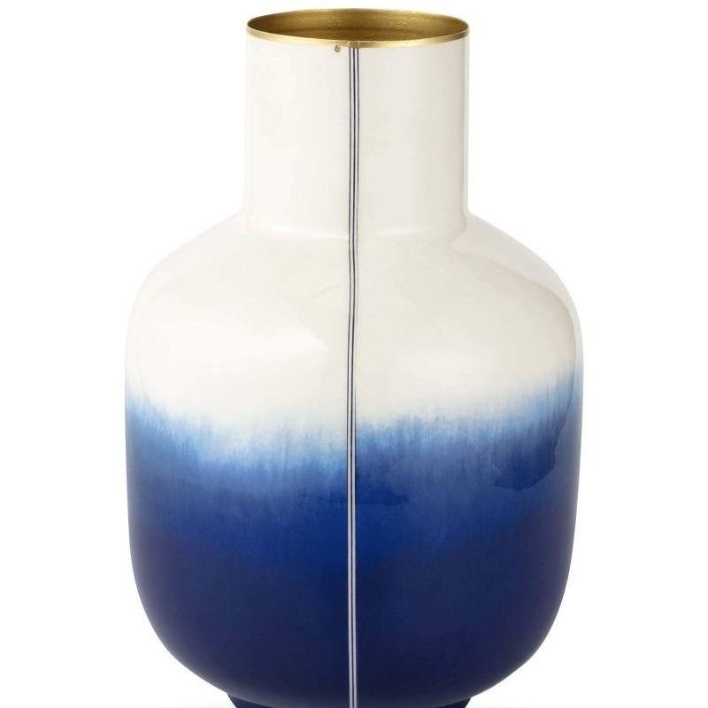 Pip Studio - Vaso in metallo Pip & The Blue Bird Dip Dye Blue 30 cm