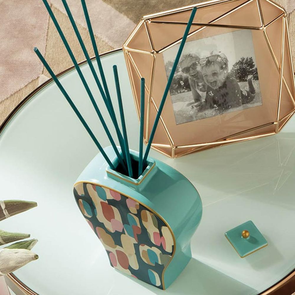 L'oca nera - diffusore ambiente in ceramica 13cm x 5.5cm x 20cmh 0.7L