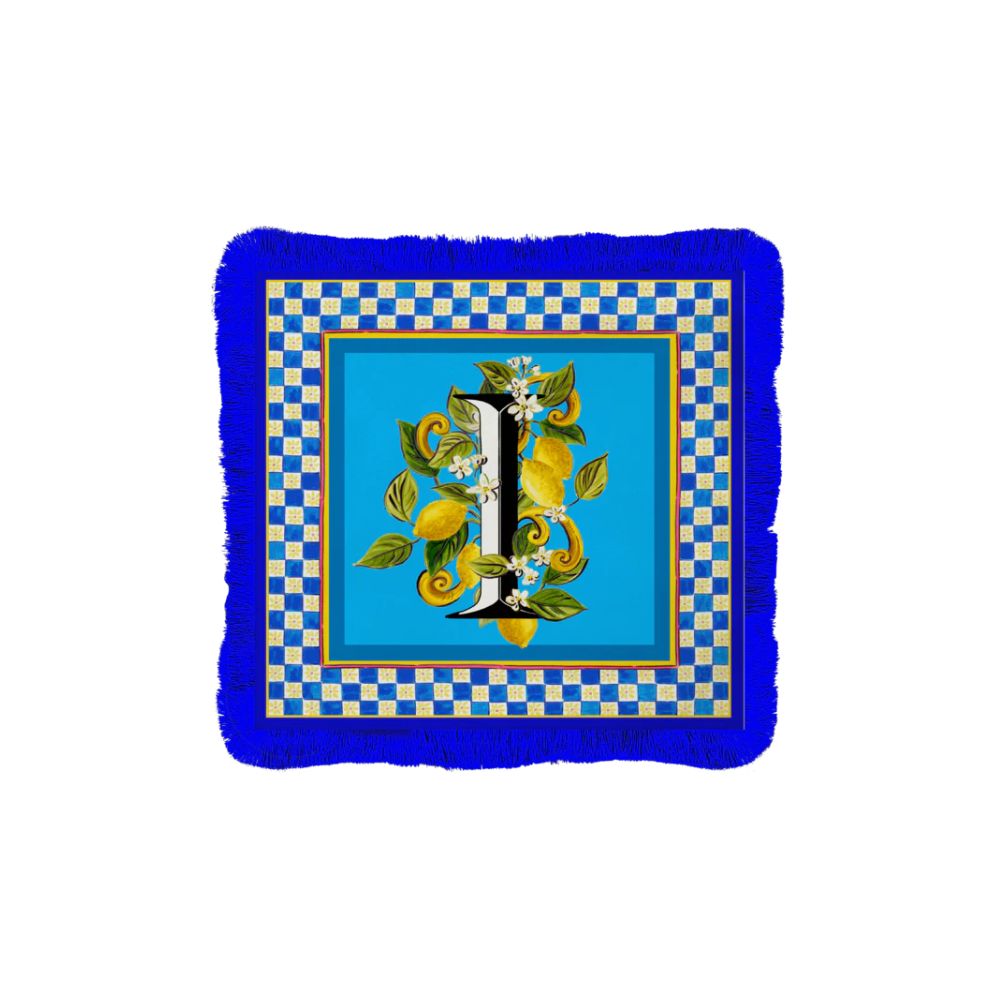 Baci Milano - Tovaglietta Americana linea Ortigia alfabeto 45x45cm