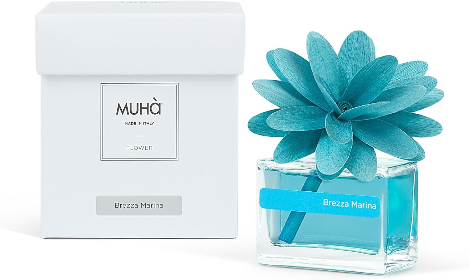 Muhà - profumatore d'ambiente flower diffuser - brezza Marina 30ml