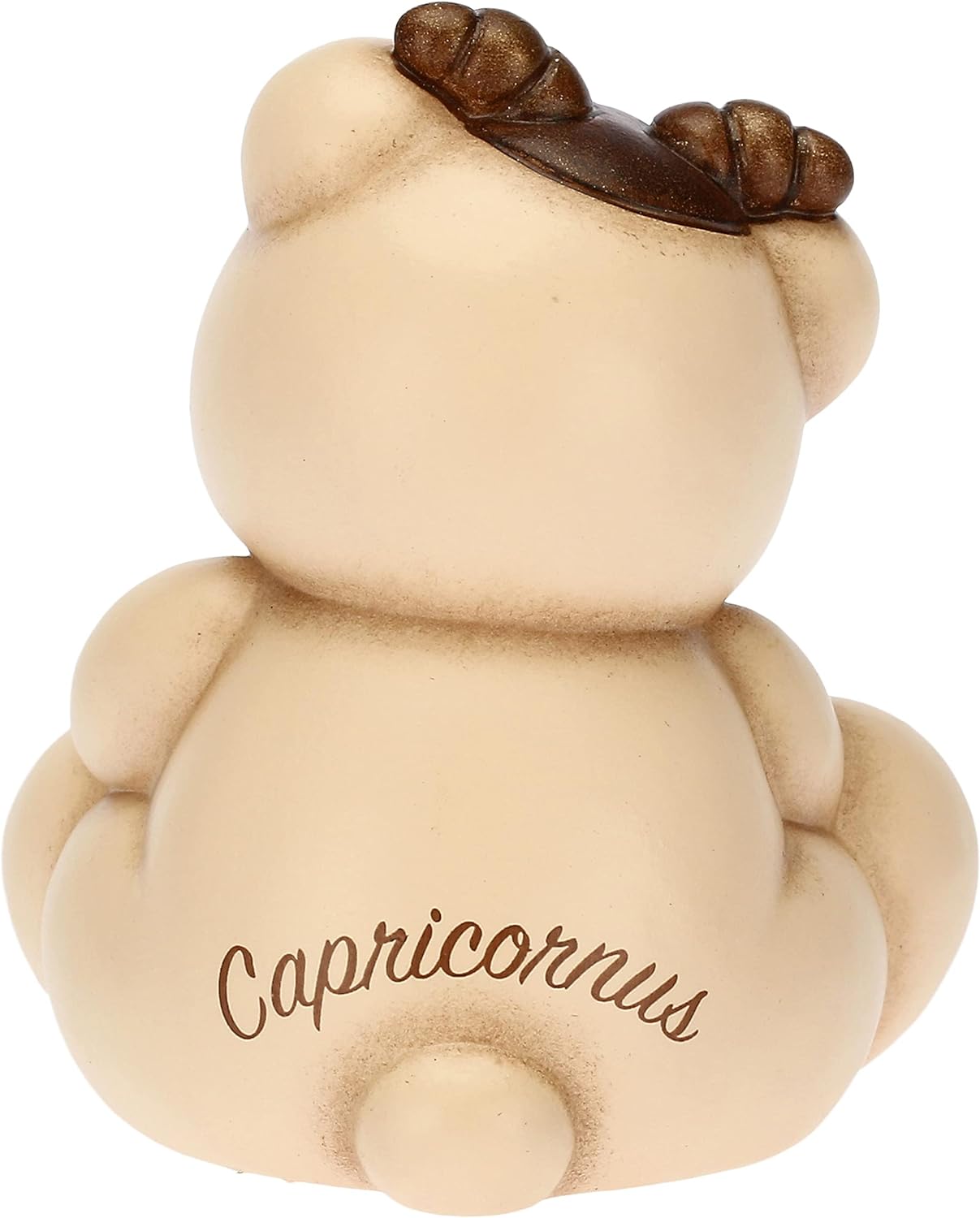 Thun - Icona Capricorno Zodiaco Teddy Stars in ceramica dipinta a mano - 6,5x5,5x7,3 cm h