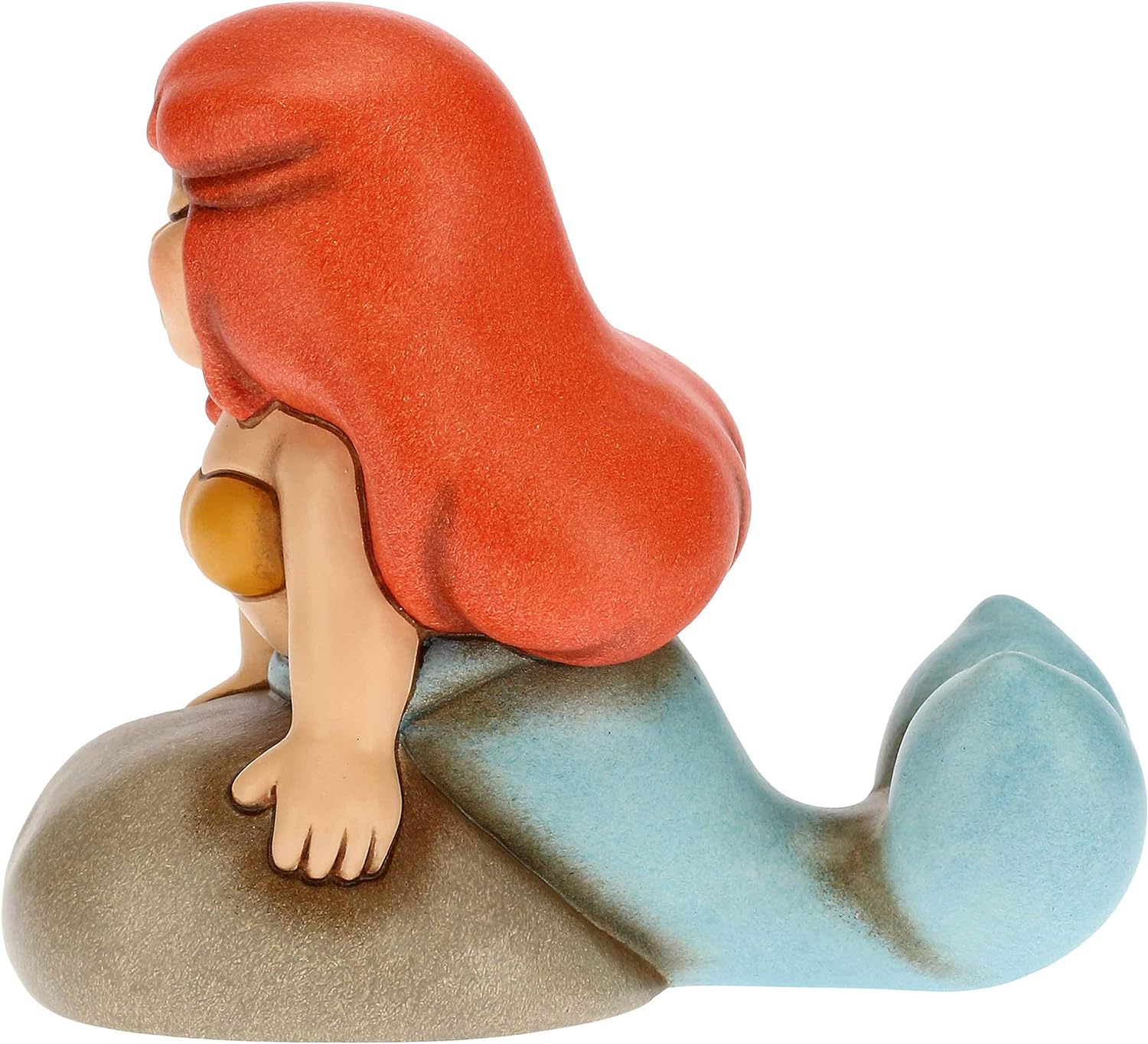 Thun - sirena magica esploratrice con capelli rossi in ceramica - 5,2 x 5,6 x 7 h cm
