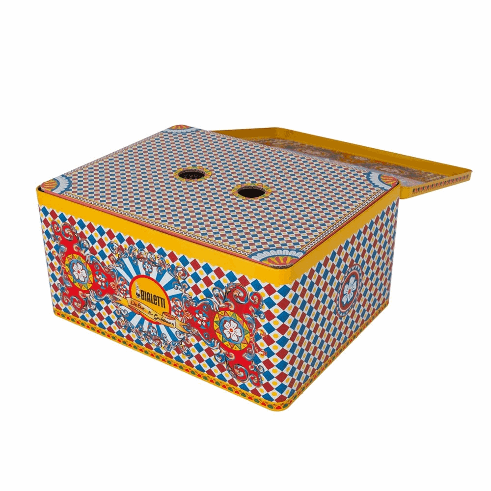 Set Moka Express Bialetti Dolce&Gabbana - Carretto Siciliano