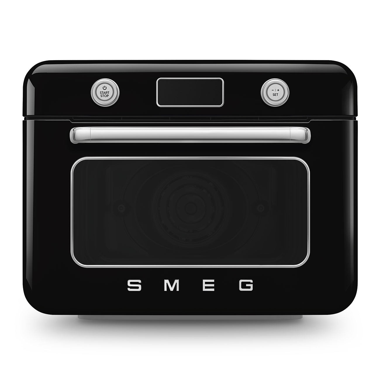 Smeg - Forno combinato a vapore da appoggio nero