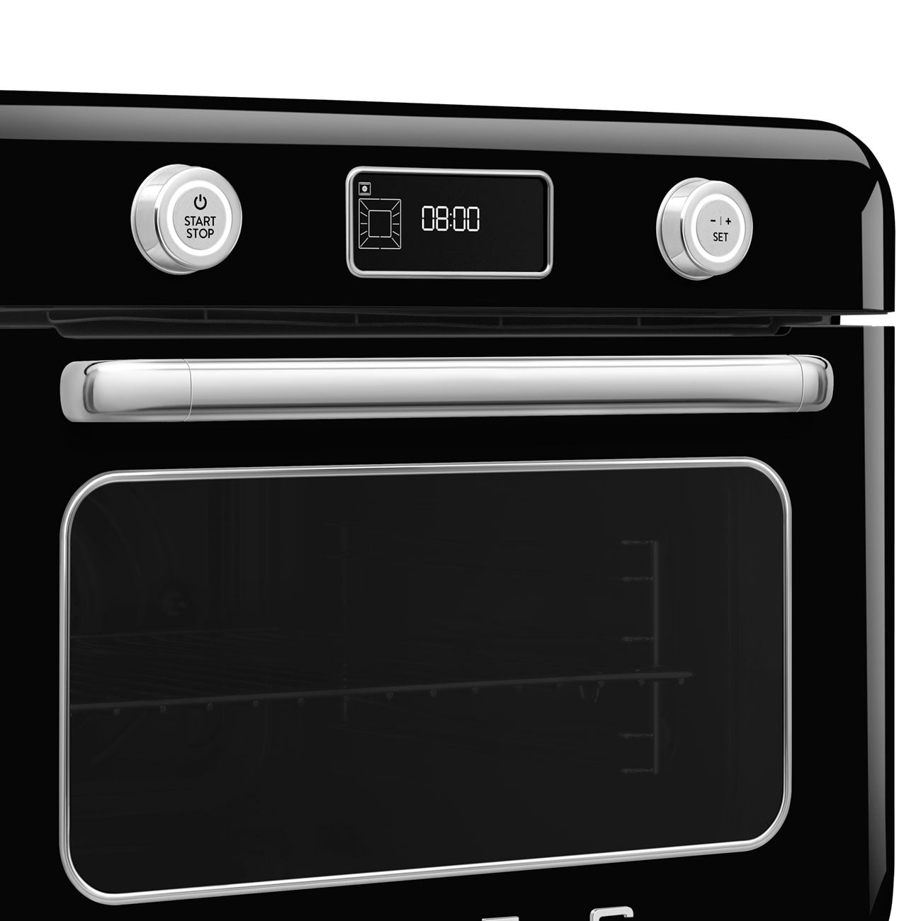 Smeg - Forno combinato a vapore da appoggio nero