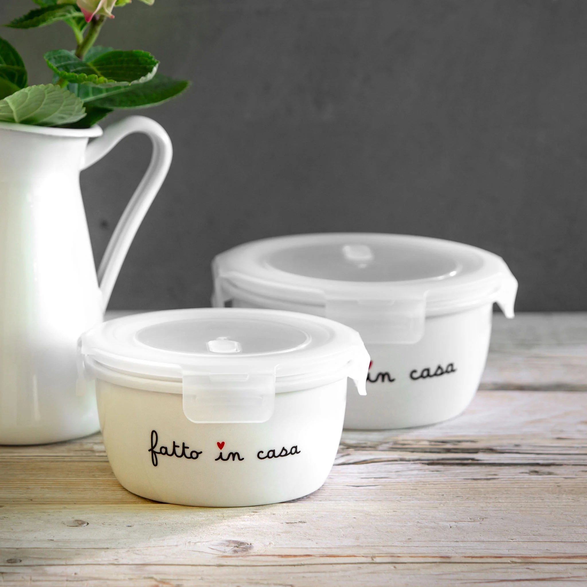 Simple day - Contenitore in gres fatto in casa d14,8x6,6 cm