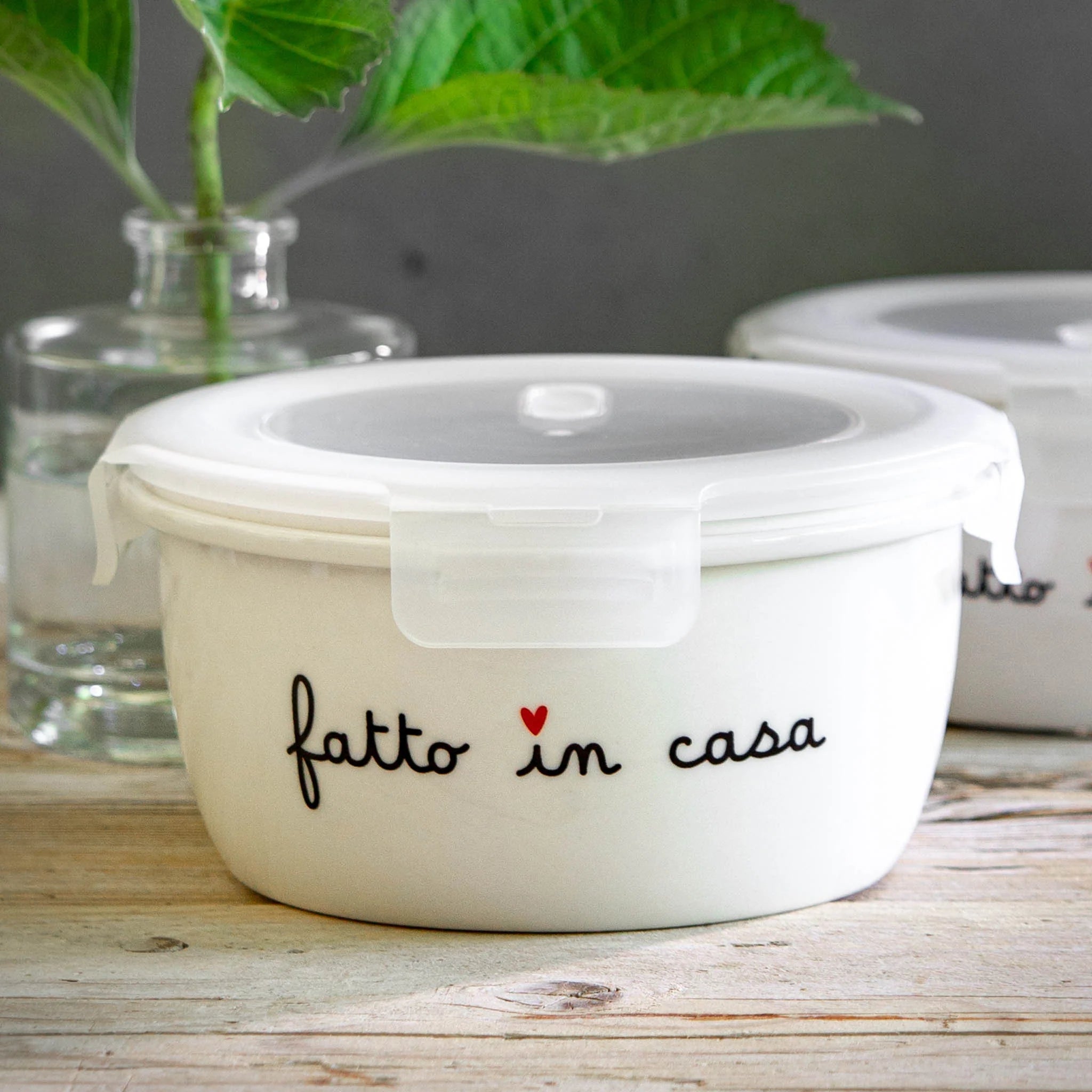 Simple day - Contenitore in gres fatto in casa d14,8x6,6 cm
